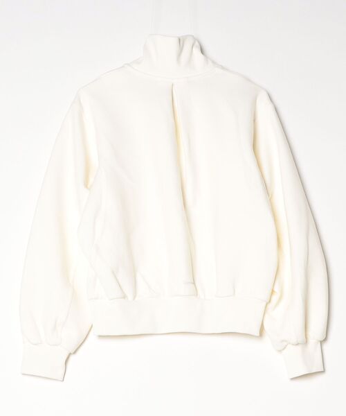 adidas(アディダス)の「ラックスフロー ピーチ スペーサー ルーズフィット ハーフジップ プルオーバー / アディダス adidas(スウェット・レディース・ホワイト・XX-LARGE/SMALL/MEDIUM/LARGE/X-LARGE)」の7枚目の写真