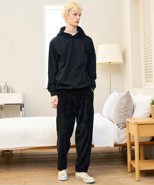 CALL&RESPONSE(コールアンドレスポンス)の「mp15225- ラインパンツ ビンテージベロア(263-1551-03)(その他パンツ・メンズ・ブルー/ブラック・2/4)」の9枚目の写真