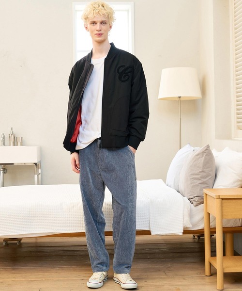 CALL&RESPONSE(コールアンドレスポンス)の「mp15225- ラインパンツ ビンテージベロア(263-1551-03)(その他パンツ・メンズ・ブルー/ブラック・2/4)」の14枚目の写真