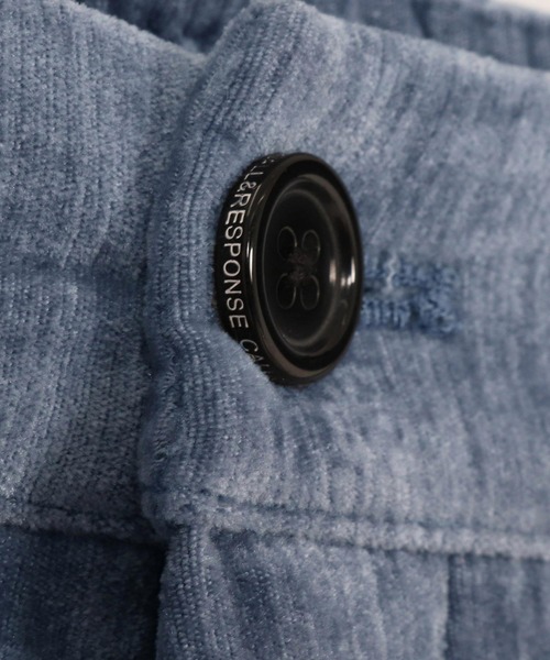 CALL&RESPONSE(コールアンドレスポンス)の「mp15225- ラインパンツ ビンテージベロア(263-1551-03)(その他パンツ・メンズ・ブルー/ブラック・2/4)」の22枚目の写真