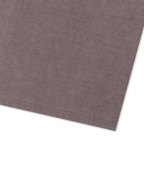 ULKIN(ウルキン)の「ムグン刺繍ピグメント半袖Tシャツ_ヴィンテージバーガンディ(Tシャツ/カットソー・レディース・バーガンディー・ONE)」の5枚目の写真