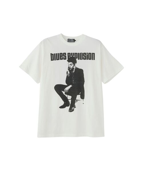 HYSTERIC GLAMOUR（ヒステリックグラマー）の「JON SPENCER/EXTRA WIDTH Tシャツ（Tシャツ/カットソー・メンズ・グリーン/ホワイト・LARGE/MEDIUM/SMALL/X-LARGE）」の2枚目の写真