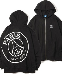 【Paris Saint-Germain/パリサンジェルマン】ロゴスウェット ジップアップパーカー