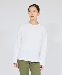 【Hanes/ヘインズ】レディース BEEFY-T for HER クルーネックロングスリーブTシャツ