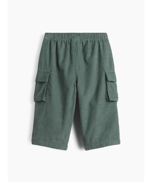 GAP(ギャップ)の「コーデュロイ プルオン カーゴパンツ (ベビー)(その他パンツ・キッズ・グリーン・80cm/90cm)」の2枚目の写真
