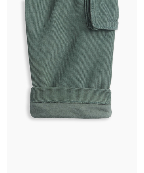 GAP(ギャップ)の「コーデュロイ プルオン カーゴパンツ (ベビー)(その他パンツ・キッズ・グリーン・80cm/90cm)」の3枚目の写真