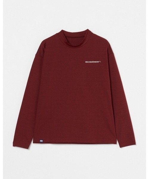 ROSASEN(ロサーセン)の「【Rosasen/GOLF】 ファインクール 長袖モックネックシャツ(ポロシャツ・レディース・ネイビー/ワインレッド/ホワイト・42/40)」の3枚目の写真