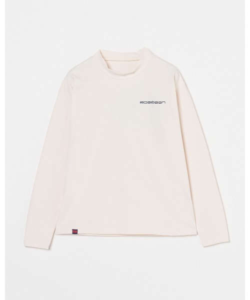 ROSASEN(ロサーセン)の「【Rosasen/GOLF】 ファインクール 長袖モックネックシャツ(ポロシャツ・レディース・ネイビー/ワインレッド/ホワイト・42/40)」の4枚目の写真