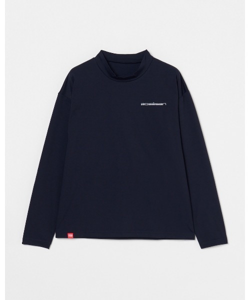 ROSASEN(ロサーセン)の「【Rosasen/GOLF】 ファインクール 長袖モックネックシャツ(ポロシャツ・レディース・ネイビー/ワインレッド/ホワイト・42/40)」の12枚目の写真
