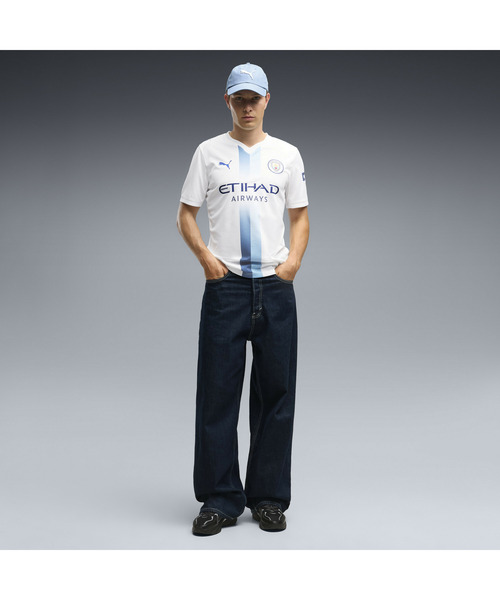 PUMA(プーマ)の「PUMA プーマ メンズ 2026-27 マンチェスターシティ FC サード レプリカ 半袖 ユ(Tシャツ/カットソー・メンズ・ホワイト系その他・LARGE/X-LARGE/MEDIUM)」の3枚目の写真