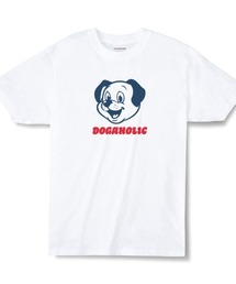 Moftique(モフティック) エントリーモデル 半袖Tシャツ アニマル アソート ポップイラスト キャット 猫 ドッグ 犬 インクジェットプリント 褪せ感 4.0オンス 薄手 トップス カットソー 夏 カジュアル メンズ レディース ユニセックス