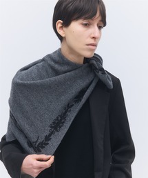 elegancese（エレガンセーゼ）の「【elegancese】Print-knit scarf（バンダナ/スカーフ）」