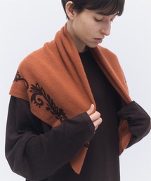 elegancese（エレガンセーゼ）の「【elegancese】Print-knit scarf（バンダナ/スカーフ）」