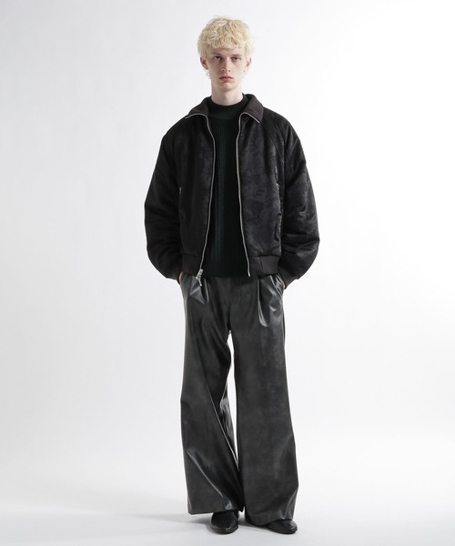 HARE（ハレ）の「エアサーマルリバーシブルスタンドブルゾン(HARE)（ブルゾン・メンズ・ブラック/ネイビー・MEDIUM/SMALL）」の5枚目の写真