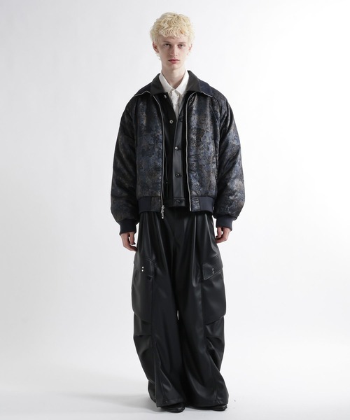 HARE（ハレ）の「エアサーマルリバーシブルスタンドブルゾン(HARE)（ブルゾン・メンズ・ブラック/ネイビー・MEDIUM/SMALL）」の7枚目の写真