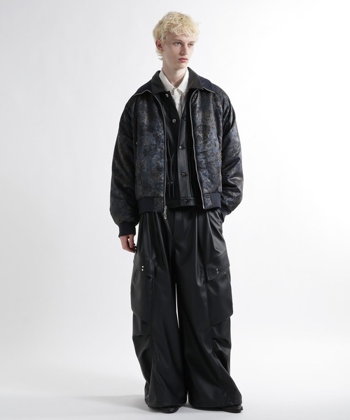 HARE（ハレ）の「エアサーマルリバーシブルスタンドブルゾン(HARE)（ブルゾン・メンズ・ブラック/ネイビー・MEDIUM/SMALL）」の8枚目の写真