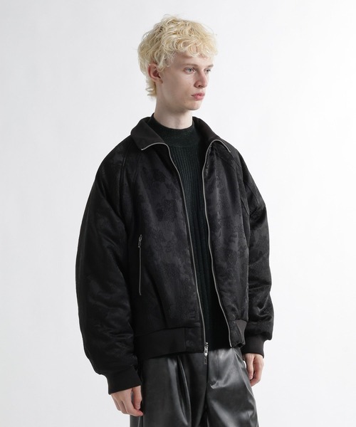 HARE（ハレ）の「エアサーマルリバーシブルスタンドブルゾン(HARE)（ブルゾン・メンズ・ブラック/ネイビー・MEDIUM/SMALL）」の11枚目の写真