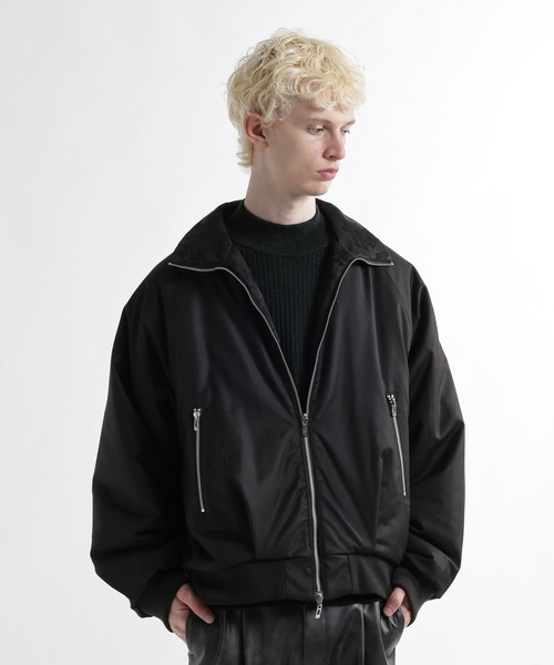 HARE（ハレ）の「エアサーマルリバーシブルスタンドブルゾン(HARE)（ブルゾン・メンズ・ブラック/ネイビー・MEDIUM/SMALL）」の13枚目の写真
