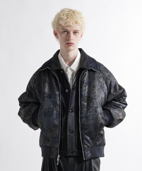 HARE（ハレ）の「エアサーマルリバーシブルスタンドブルゾン(HARE)（ブルゾン・メンズ・ブラック/ネイビー・MEDIUM/SMALL）」の14枚目の写真