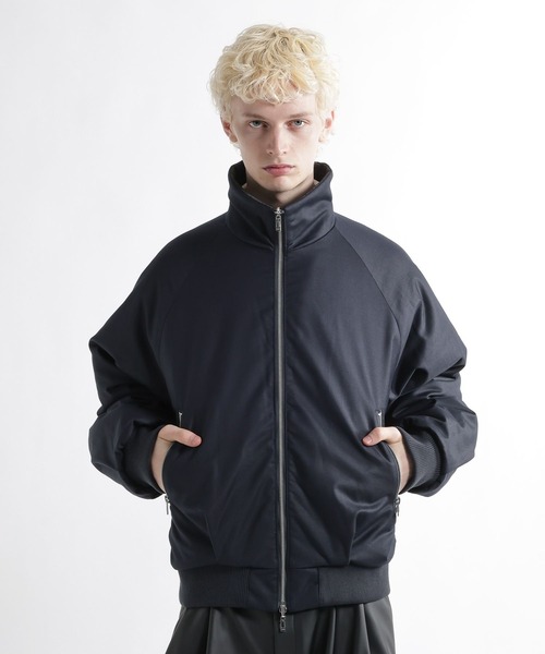 HARE（ハレ）の「エアサーマルリバーシブルスタンドブルゾン(HARE)（ブルゾン・メンズ・ブラック/ネイビー・MEDIUM/SMALL）」の15枚目の写真