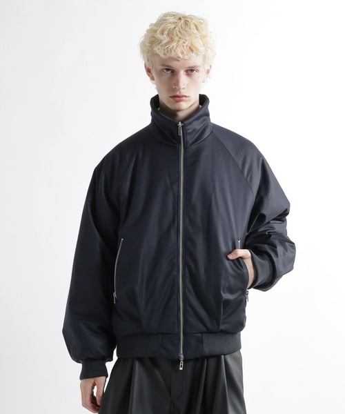 HARE（ハレ）の「エアサーマルリバーシブルスタンドブルゾン(HARE)（ブルゾン・メンズ・ブラック/ネイビー・MEDIUM/SMALL）」の16枚目の写真
