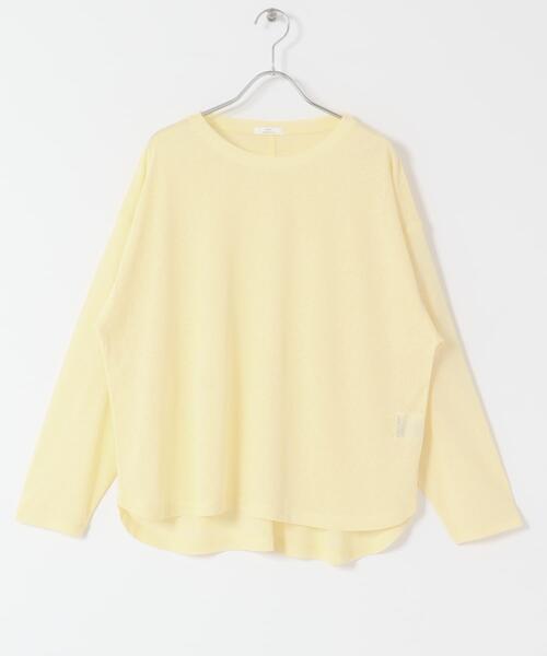 ITEMS URBANRESEARCH(アイテムズ アーバンリサーチ)の「シアーロングTシャツ(Tシャツ/カットソー・レディース・ブラウン/ライトブルー/イエロー系その他/ブラック/ホワイト・FREE)」の15枚目の写真