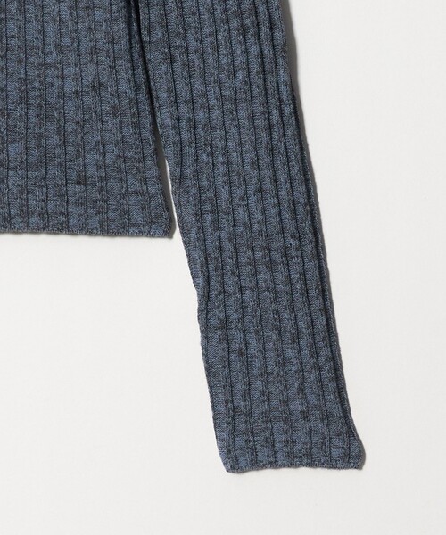 Steven Alan（スティーブンアラン）の「＜Steven Alan＞ミックス リブ カーディガン（カーディガン/ボレロ・レディース・ベージュ/ライトブルー・FREE）」の17枚目の写真