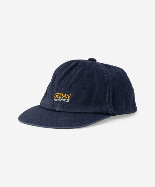 SEDAN ALL-PURPOSE(セダンオールパーパス)の「SEDAN ALL-PURPOSE | ヴィンテージウォッシュ ロゴキャップ MEN(キャップ・メンズ・ブラック/ネイビー/カーキ・ONE)」の1枚目の写真