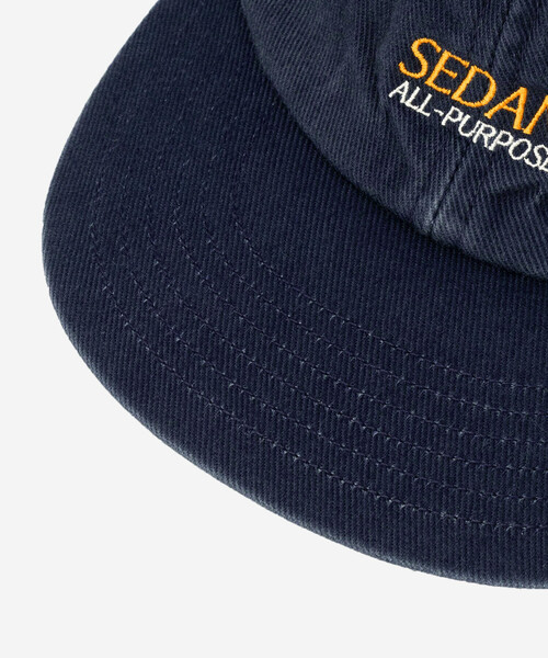 SEDAN ALL-PURPOSE(セダンオールパーパス)の「SEDAN ALL-PURPOSE | ヴィンテージウォッシュ ロゴキャップ MEN(キャップ・メンズ・ブラック/ネイビー/カーキ・ONE)」の8枚目の写真