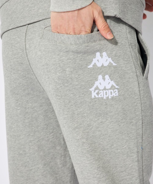 Kappa(カッパ)の「裏毛ジョガースウェットパンツ(スウェットパンツ・メンズ・杢グレー/ブラック/グリーン・LARGE/MEDIUM)」の9枚目の写真