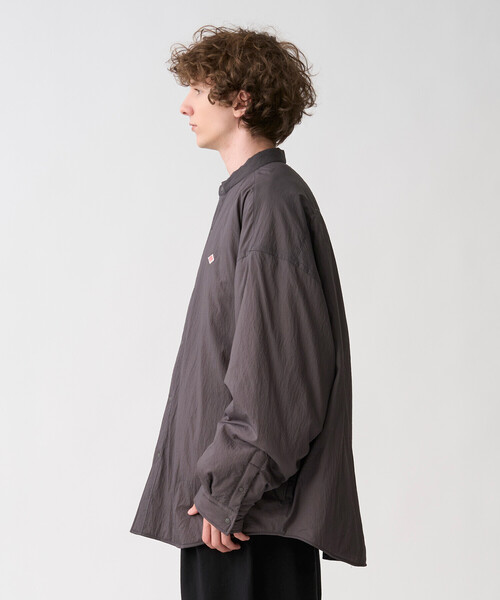 DANTON(ダントン)の「Men's Insulation Nylon Shirt Jacket(ダウンジャケット/コート・メンズ・ブラック/オリーブ/チャコール・38/44/40/42)」の5枚目の写真
