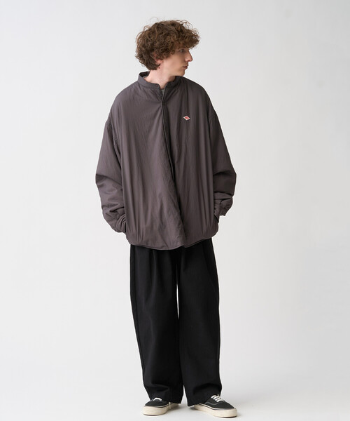 DANTON(ダントン)の「Men's Insulation Nylon Shirt Jacket(ダウンジャケット/コート・メンズ・ブラック/オリーブ/チャコール・38/44/40/42)」の7枚目の写真