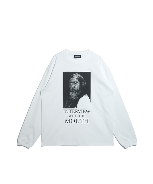 NISHIMOTO IS THE MOUTH(ニシモト イズ ザ マウス)の「L/S TEE | NISHIMOTO IS THE MOUTH(Tシャツ/カットソー・メンズ・ホワイト・MEDIUM/LARGE/X-LARGE)」の1枚目の写真