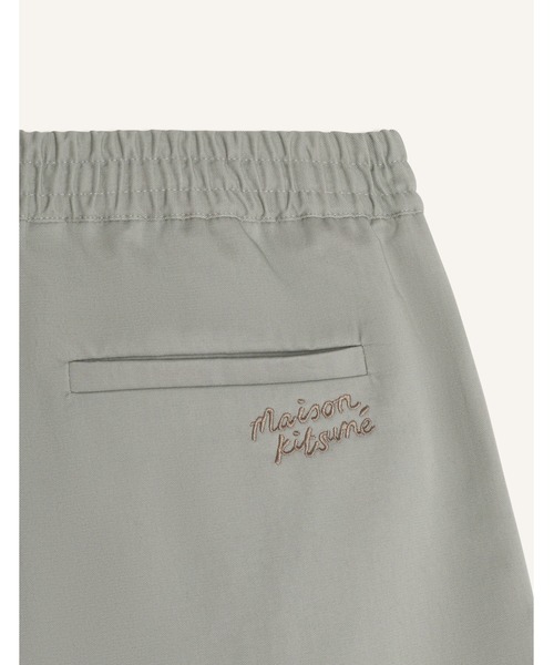 Maison Kitsune(メゾンキツネ)の「ELASTICATED BERMUDA(その他パンツ・メンズ・セージグリーン・M/S/L)」の3枚目の写真
