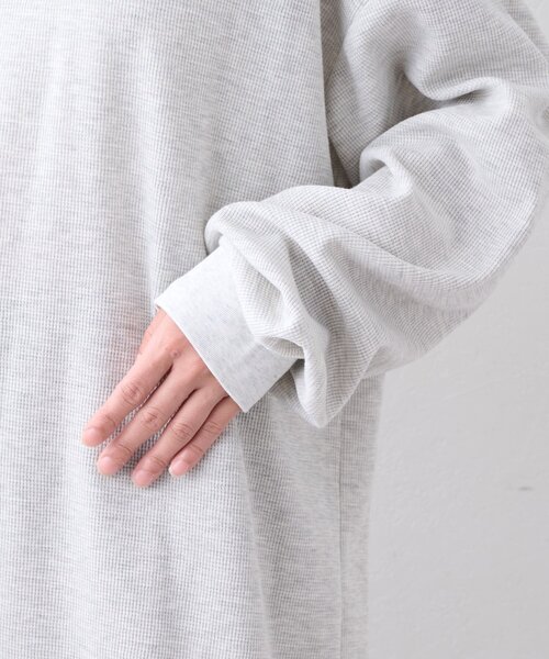 CIAOPANIC TYPY(チャオパニックティピー)の「【UNISEX】FOXアソートサーマルロンTEE(Tシャツ/カットソー・メンズ・ブラック/グレー/オレンジ・MEDIUM/LARGE)」の6枚目の写真