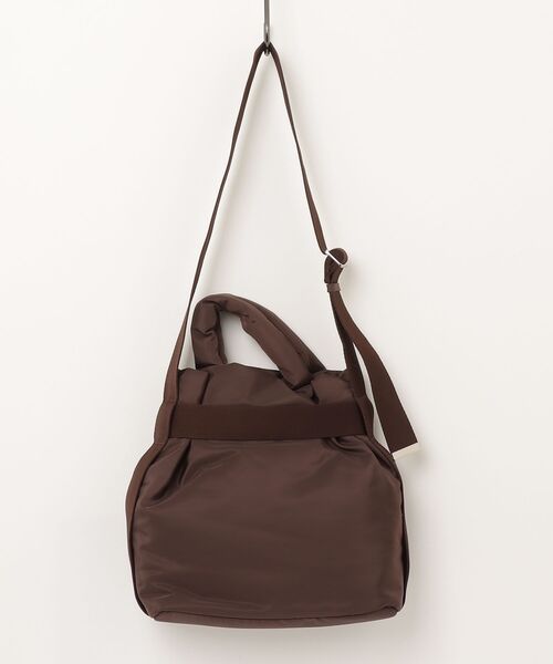 OUTDOOR PRODUCTS(アウトドアプロダクツ)の「【OUTDOOR PRODUCTS / アウトドアプロダクツ】2way Belt Tote Bag / ナイロン ベルトトートバッグ(トートバッグ・レディース・ブラック/ブラウン/シルバー/アイボリー・FREE)」の5枚目の写真