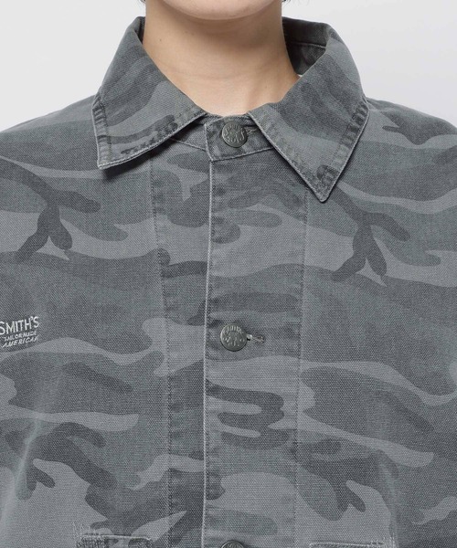 niko and...(ニコアンド)の「【SMITH'S AMERICAN(スミス アメリカン)】別注ベイカージャケット(デニムジャケット・レディース・ピンク/ブルー/グレー・FREE)」の16枚目の写真
