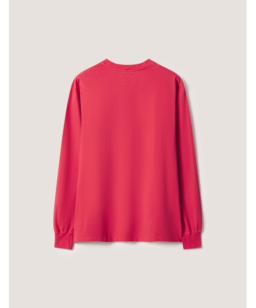 MAISON KITSUNE X KURO FADED RED LONG SLEEVE TEE（Tシャツ