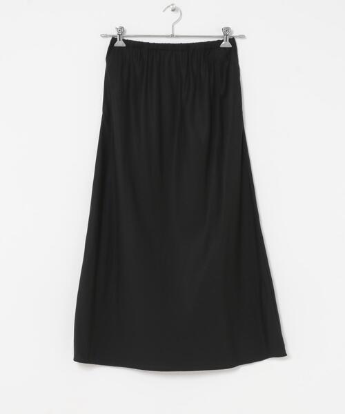 URBAN RESEARCH DOORS(アーバンリサーチドアーズ)の「バイアスロングスカート(スカート・レディース・ブラック・LARGE/MEDIUM)」の1枚目の写真