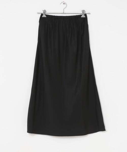 URBAN RESEARCH DOORS(アーバンリサーチドアーズ)の「バイアスロングスカート(スカート・レディース・ブラック・LARGE/MEDIUM)」の2枚目の写真