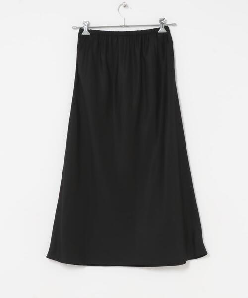 URBAN RESEARCH DOORS(アーバンリサーチドアーズ)の「バイアスロングスカート(スカート・レディース・ブラック・LARGE/MEDIUM)」の5枚目の写真