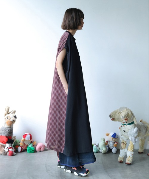 BEDSIDEDRAMA(ベットサイドドラマ)の「NOSTALGIC SUMMER DRESS(ワンピース・レディース・グレー/ブラック・1)」の18枚目の写真