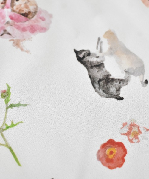 BEDSIDEDRAMA(ベットサイドドラマ)の「NOSTALGIC SUMMER DRESS(ワンピース・レディース・グレー/ブラック・1)」の4枚目の写真
