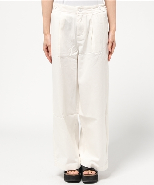 Kastane（カスタネ）の「チノストレートPT（その他パンツ・レディース・オフホワイト/ベージュ・FREE）」の7枚目の写真