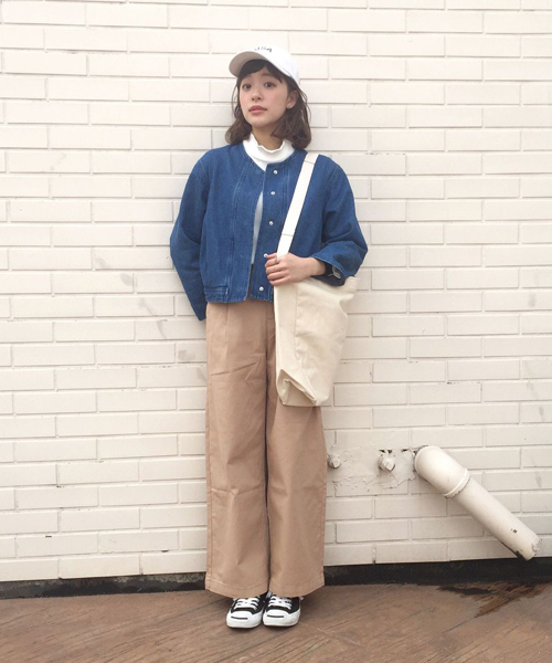 Kastane（カスタネ）の「チノストレートPT（その他パンツ・レディース・オフホワイト/ベージュ・FREE）」の12枚目の写真