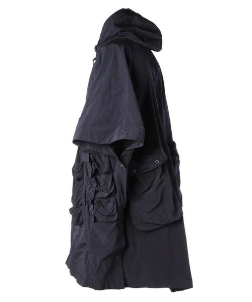 NVy by NICK WOOSTER(ネイビー バイ ニック ウースター)の「NVy by NICK WOOSTER(ネイビー バイ ニック ウースター) MIL PONCHO◆(ポンチョ・メンズ・ネイビー・SMALL/MEDIUM/LARGE)」の3枚目の写真