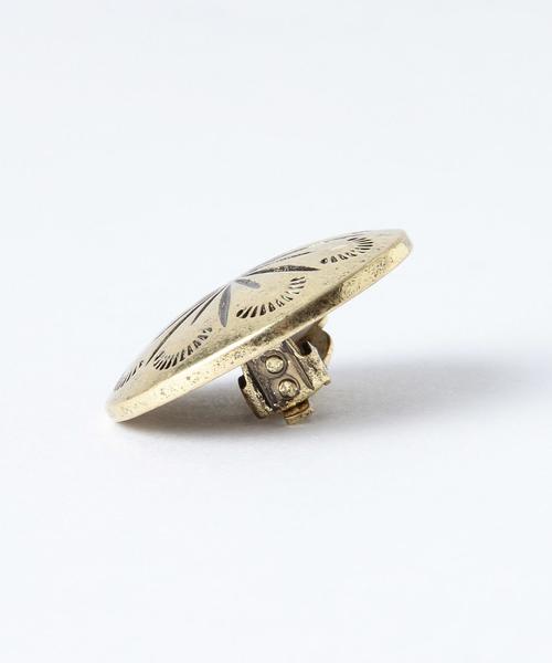 Another Edition（アナザーエディション）の「ネイティブコンチョイヤリング/AEBC NATIV コンチョ ER（イヤリング・レディース・ゴールド/シルバー・FREE）」の5枚目の写真