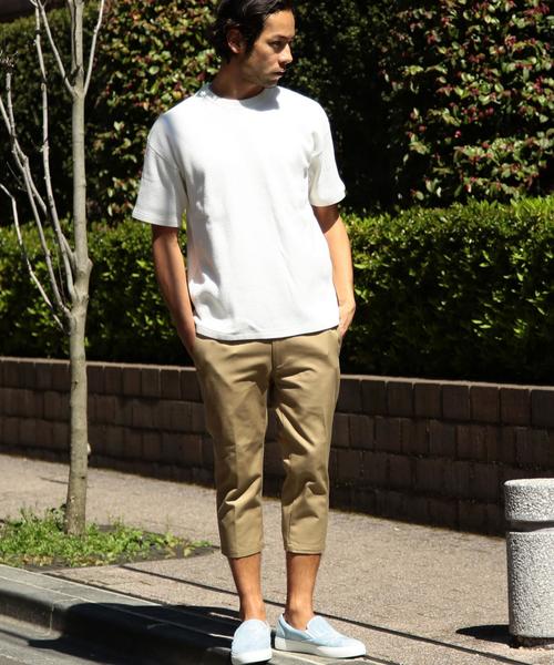BEAUTY&YOUTH UNITED ARROWS（ビューティーアンドユースユナイテッドアローズ）の「【WEB限定】by ∴ チノ クロップドパンツ◆（チノパンツ・メンズ・グレー/ネイビー/ベージュ・LARGE/SMALL/MEDIUM）」の14枚目の写真