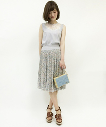 31 Sons de mode | ネックレースノースリーブプルオーバー(ニット/セーター)