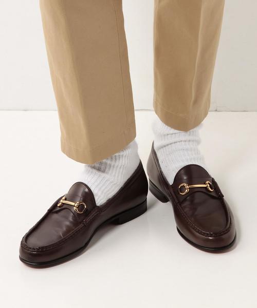 UNITED ARROWS(ユナイテッドアローズ)の「UA ITY ビット ローファー ◆(ローファー・メンズ・ブラック/ダークブラウン/その他1/レッド・40/44/40h/39h/43/42h/41/42/41h)」の11枚目の写真